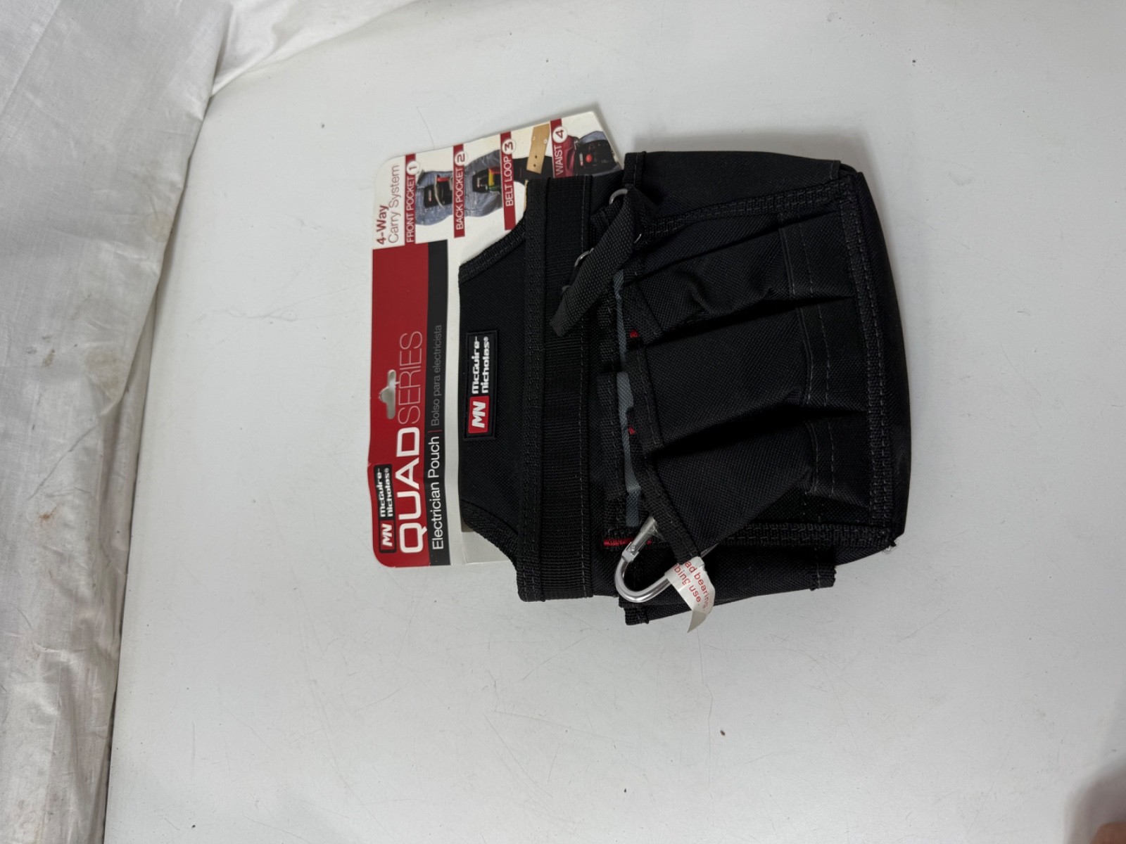 McGuire-Nicholas Quad Series Electrician Tool Pouch Comfort Zone New With Tags