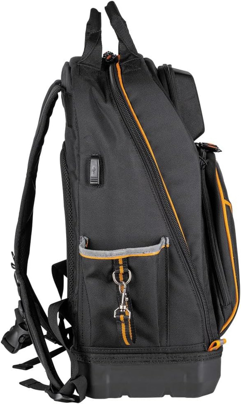 Klein Tools 62800BP Backpack Tool Bag, Tradesman Pro Extra-Large 40-Pocket Elect