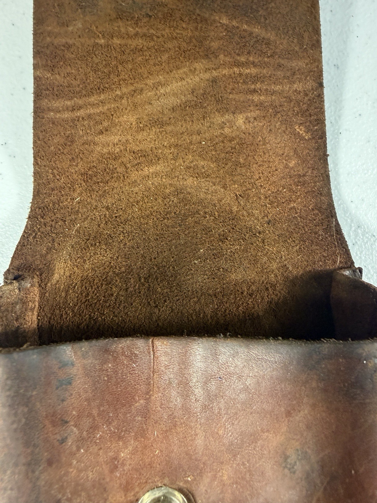 Vintage Fluke Leather Tool Case Holster C510 Belt Pouch USA Made