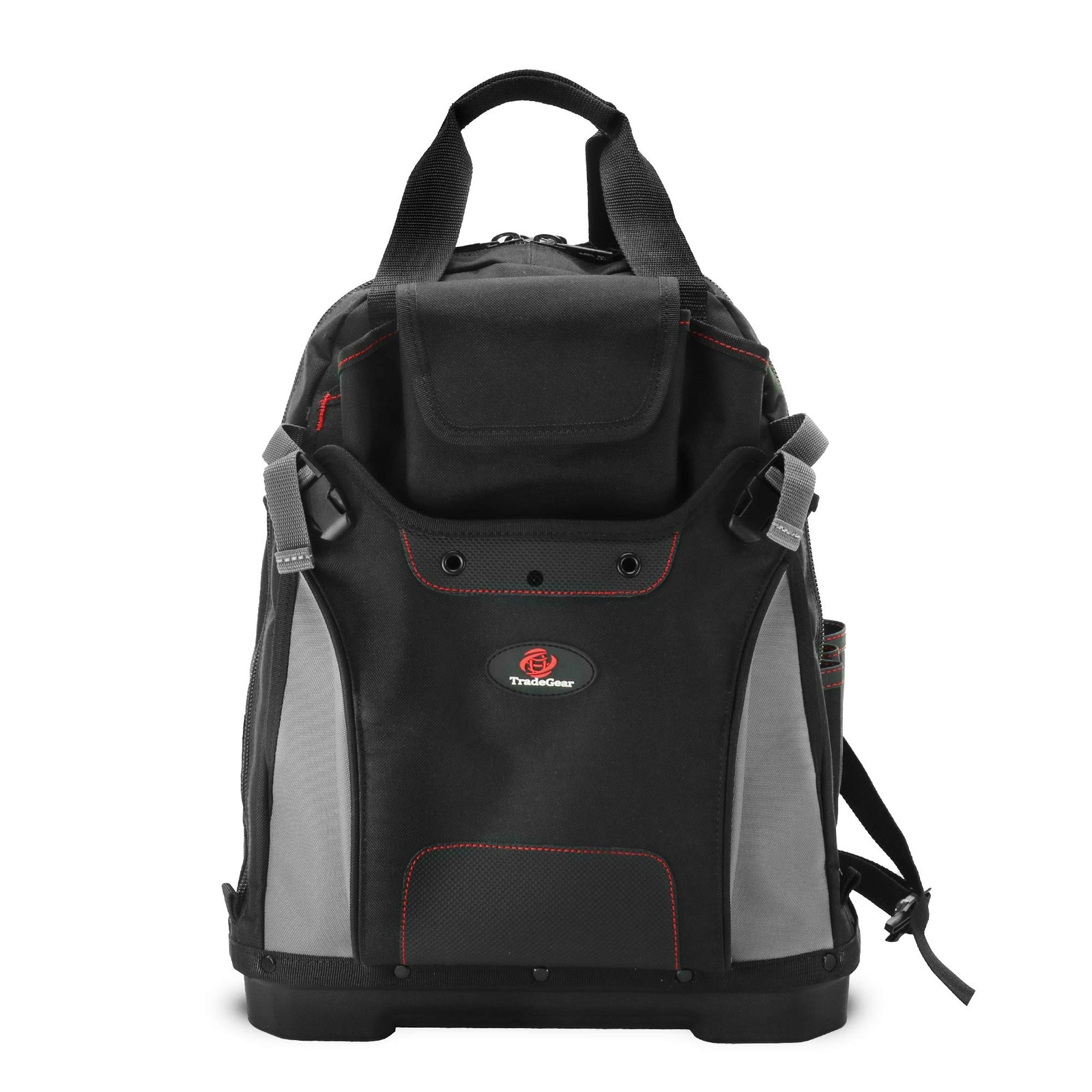 TradeGear Heavy-Duty Tool, Backpack w/Reinforced Bottom – Waterproof PVC-Coat…