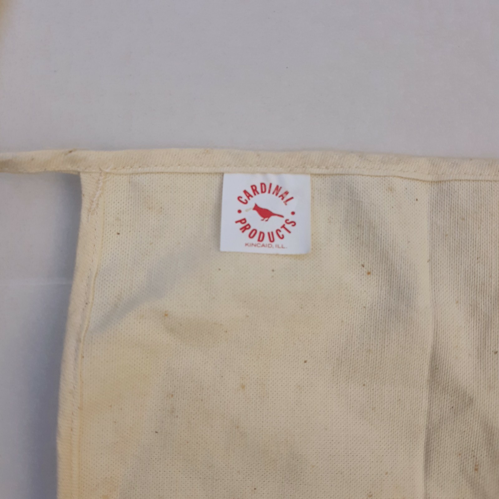 Vtg Lewisburg Ohio LOCK HARDWARE Trust Worthy Cloth Carpenter Waist Nail Pouch