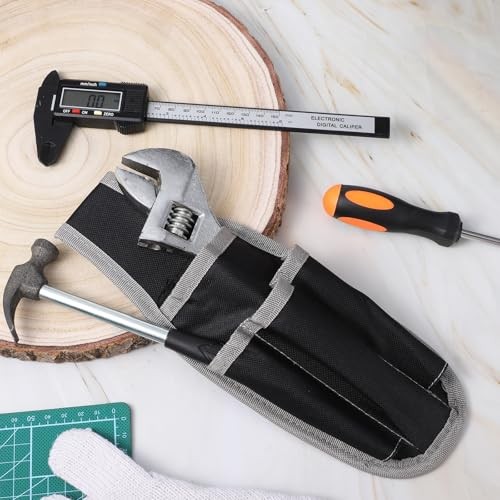 Electrician’s Tool Work Organizer Holder with Belt Clip – Small Tool Pouches
