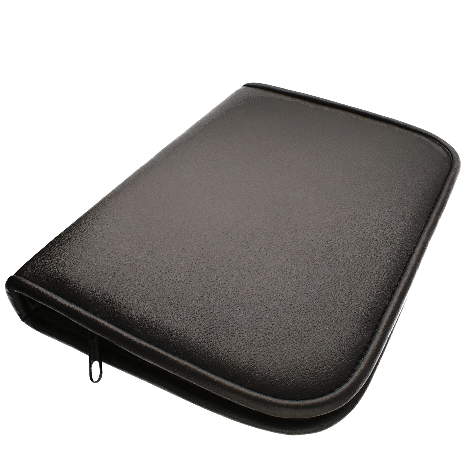 Zippered Tool Pouch – 9” x 6.5” x 1.25” – 9 Bands – Made of Black Leatherette…