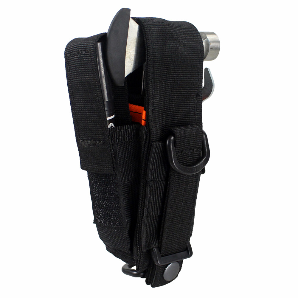 Tactical Multi Pockets Plier Knife Sheath Bag Holder Organizer MOLLE Tools Pouch