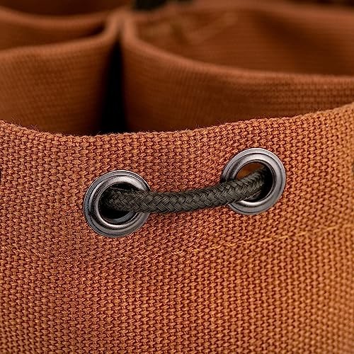 Bucket Boss Parachute Bag Small Parts Bag in Brown, 25001