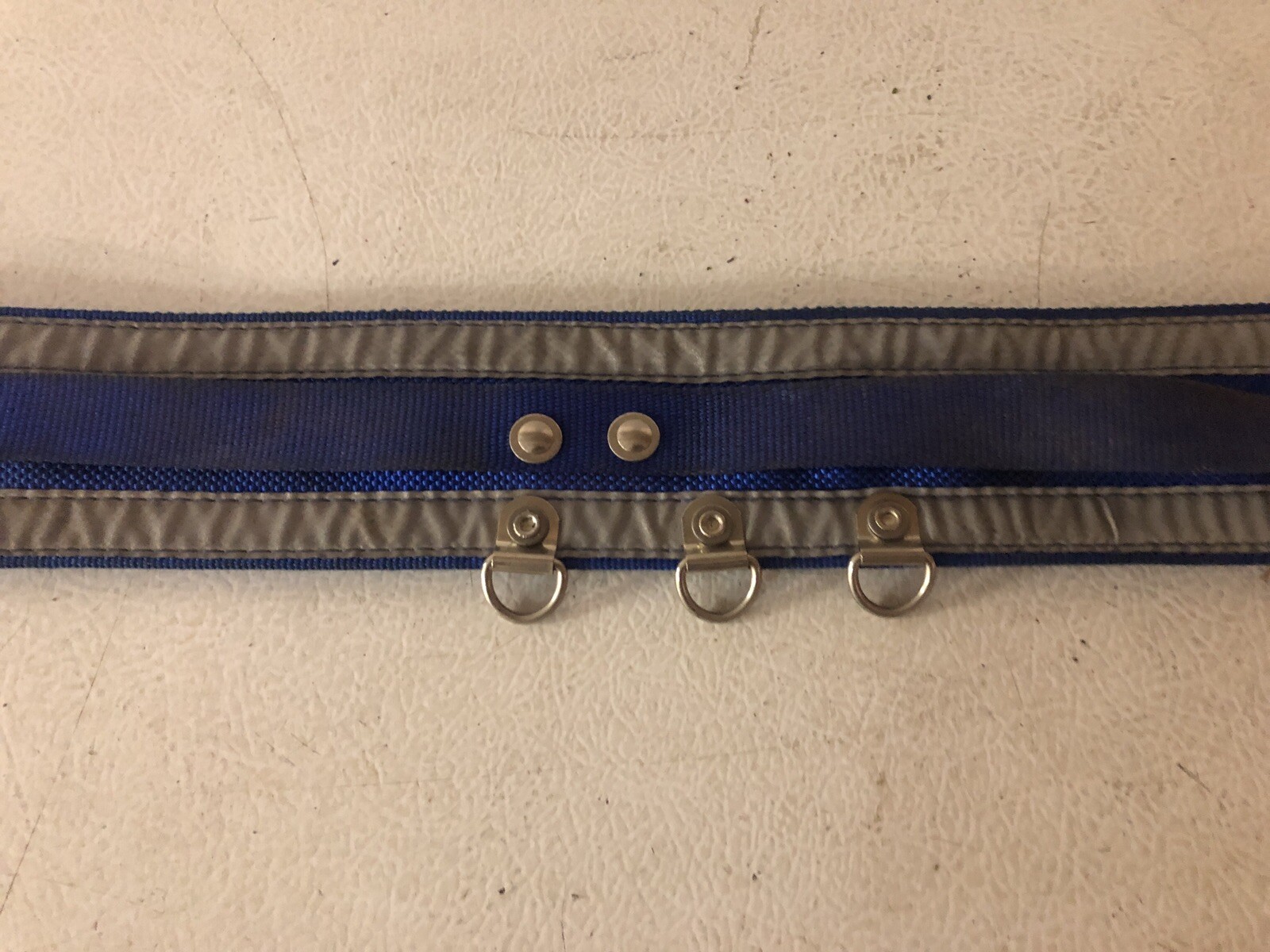 Klein Tools Extra Large Blue Nylon Modular 3″x54″ Tool Belt-Used-See Description