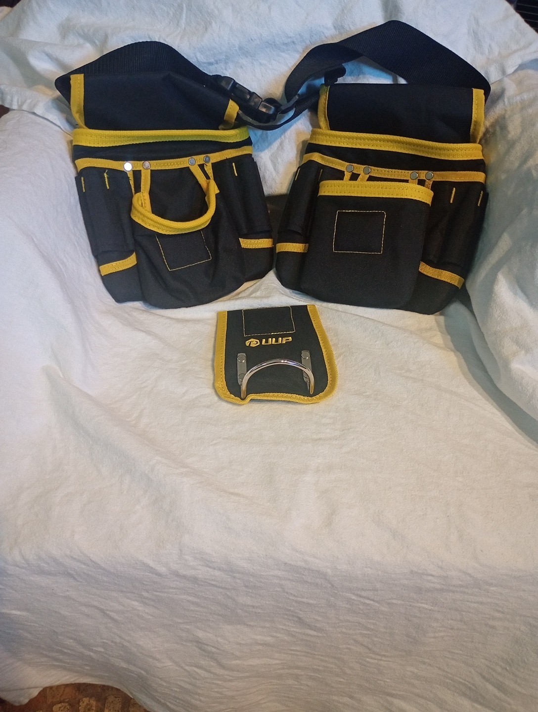 Magnetic Tool Belt for Men, UUP 26 Pockets Heavy Duty Tool Pouch,
