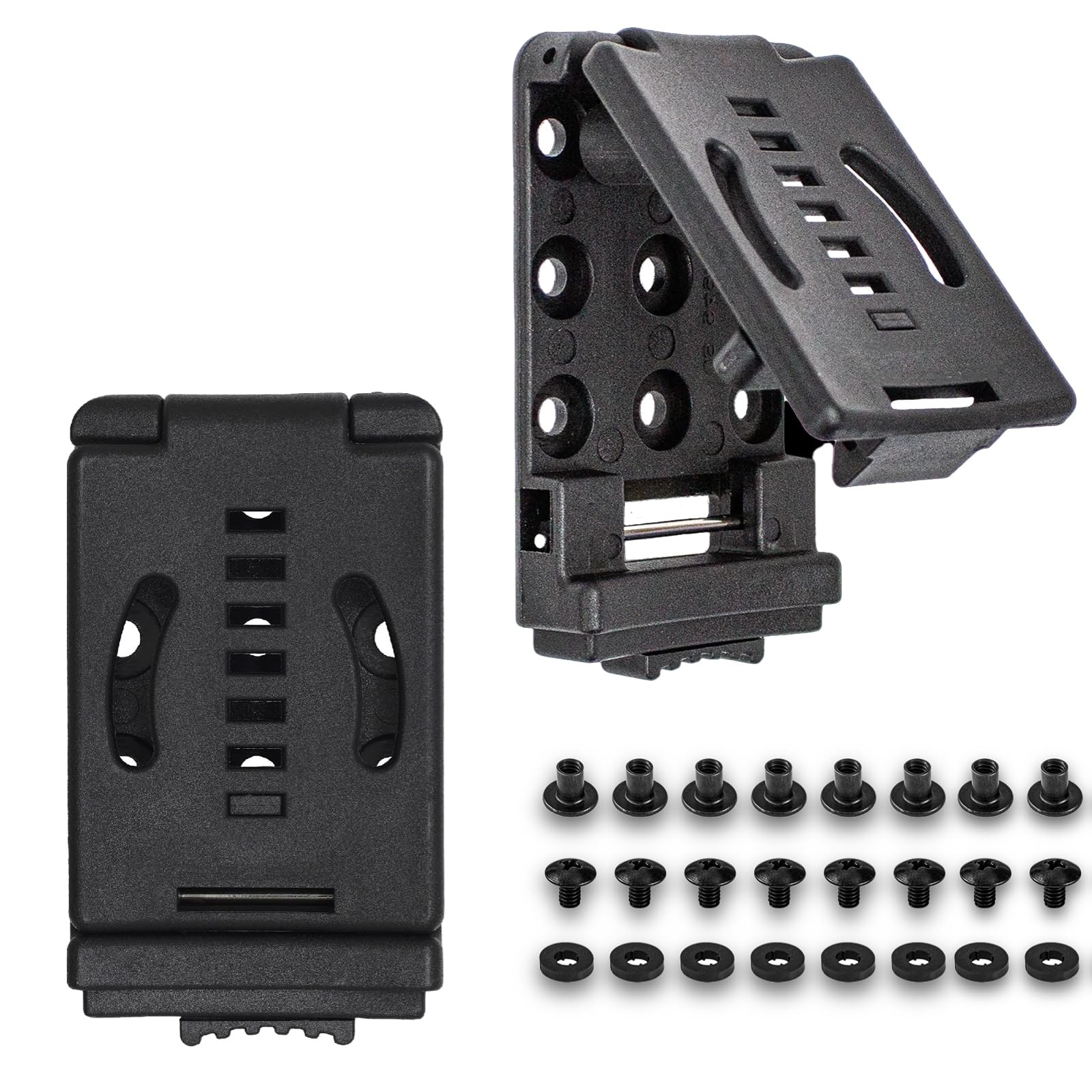 Belt Clip Attachment for Holsters, Mag Pouch Clips 2 pcs