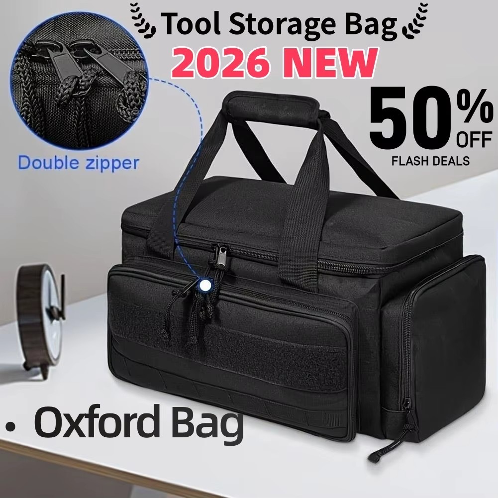 14″Durable Heavy Duty Durable Portable Tool Storage Bag Organizer Large capacity