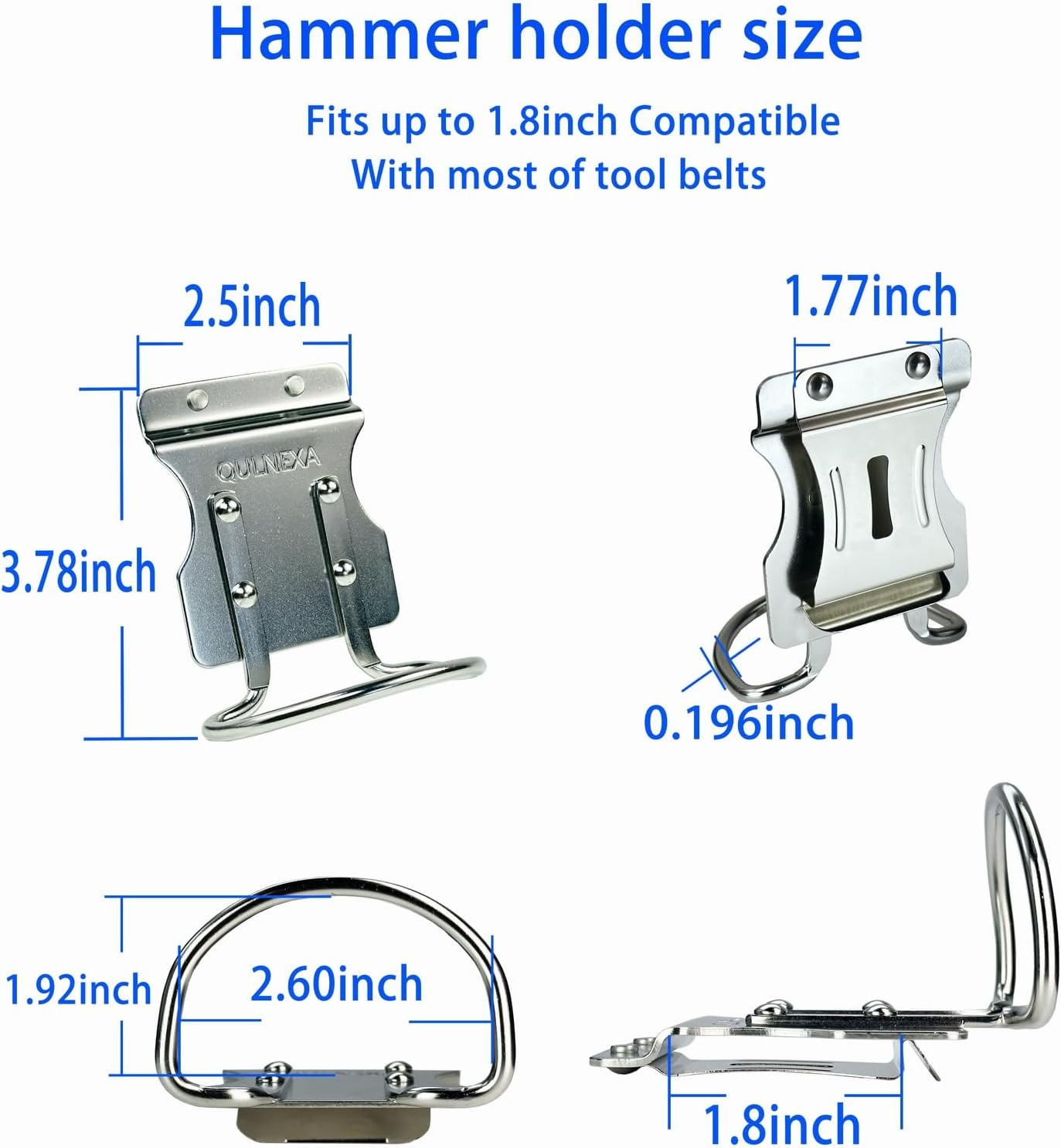 Hammer Holder, Drill Holster, Stainless Steel Hammer Holster,Hammer Holder for T