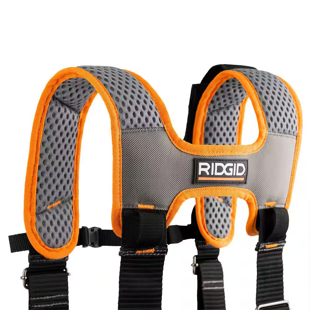 RIDGID 29 In. 23 Pocket Professional Grade 2-Bag Suspension Rig Work Tool Belt w