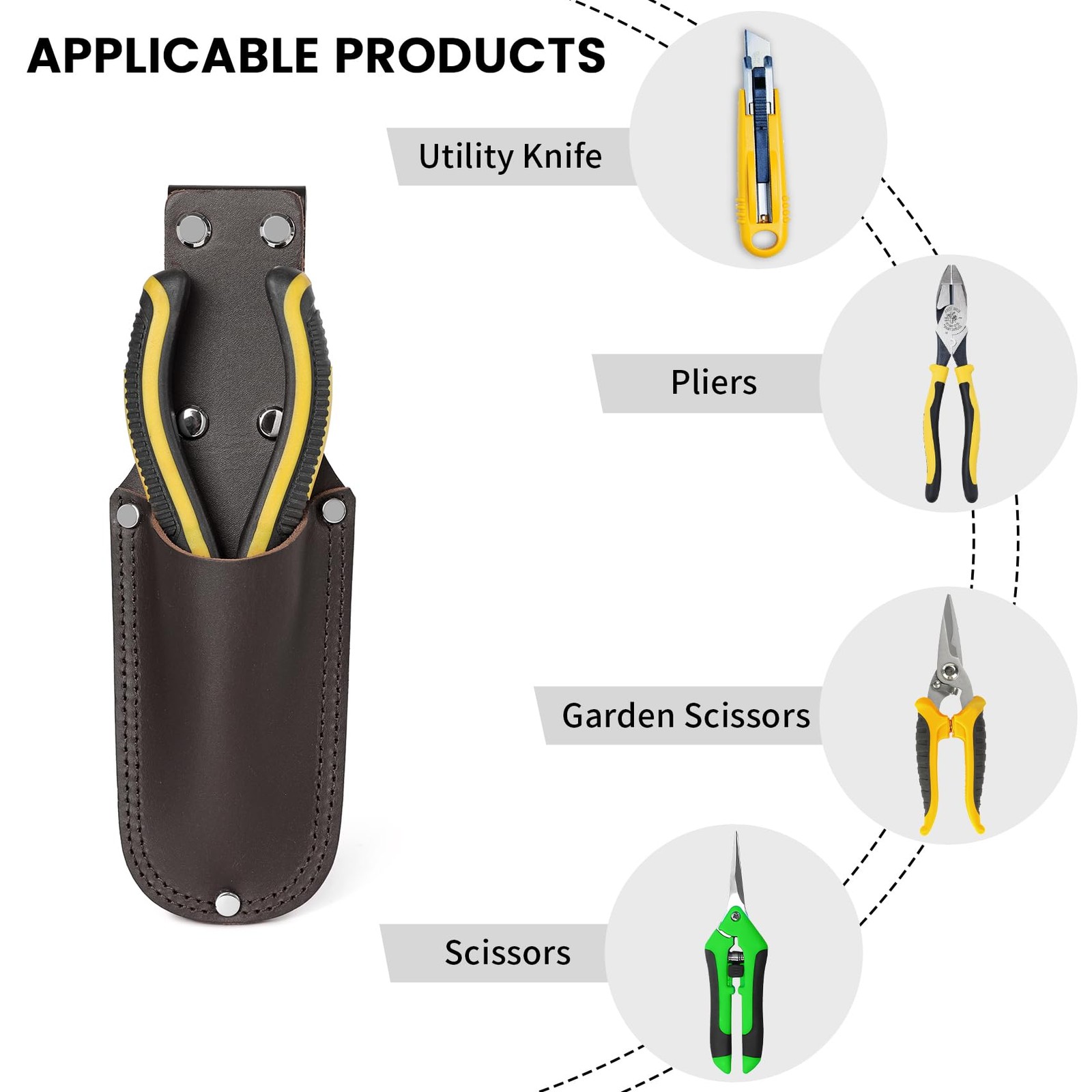 Box Cutter Holster,Utility Knife Holder,Pliers Holster,Pliers Holder,Pliers P…