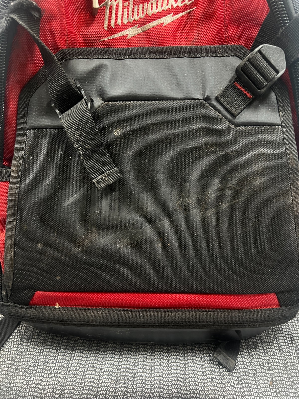 Milwaukee Tools Denier Ballistic Jobsite Backpack Black Water Resistant Work