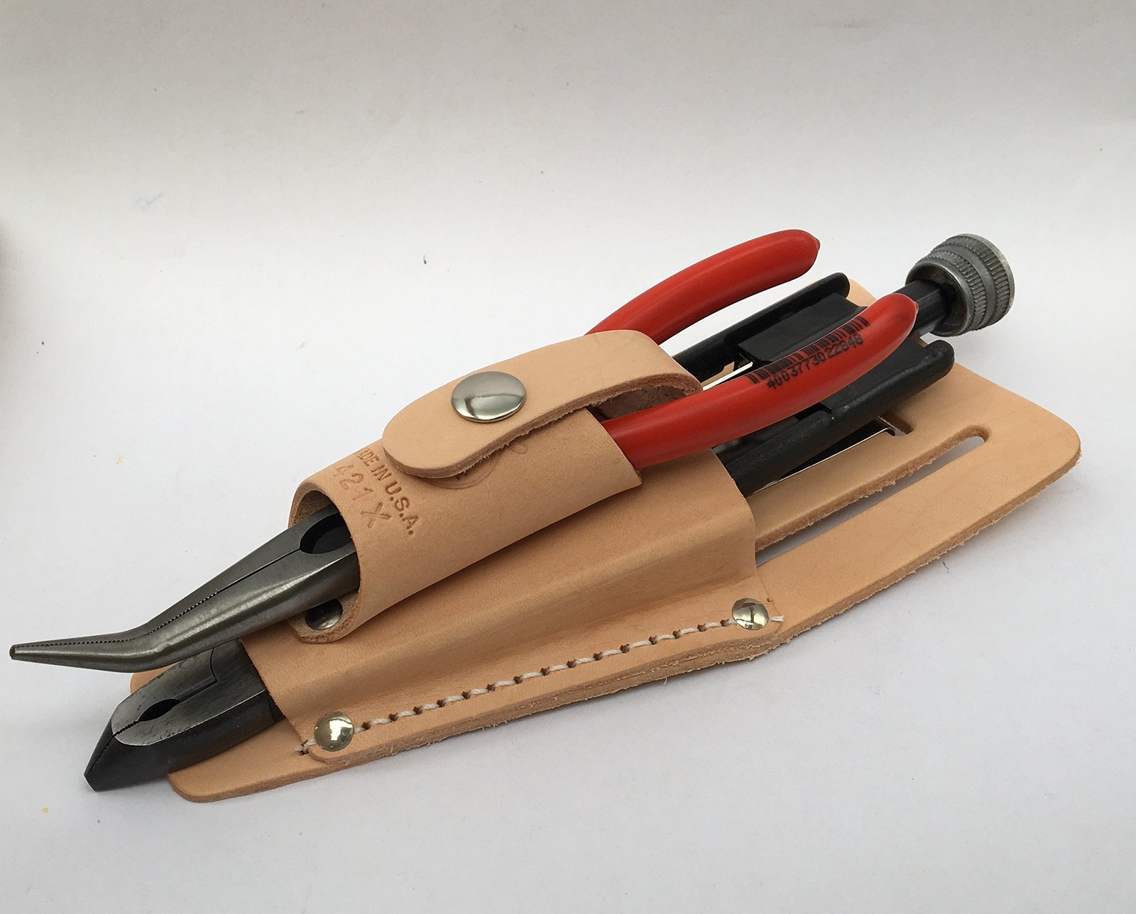 421x Double Pliers Holder With Belt Clip