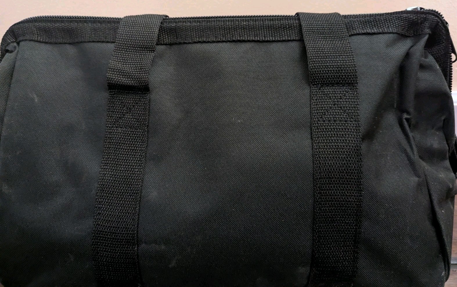 Performax Grey Black Gear and Hardware Tools Bag Dual Handles Heavy-Duty Zipper