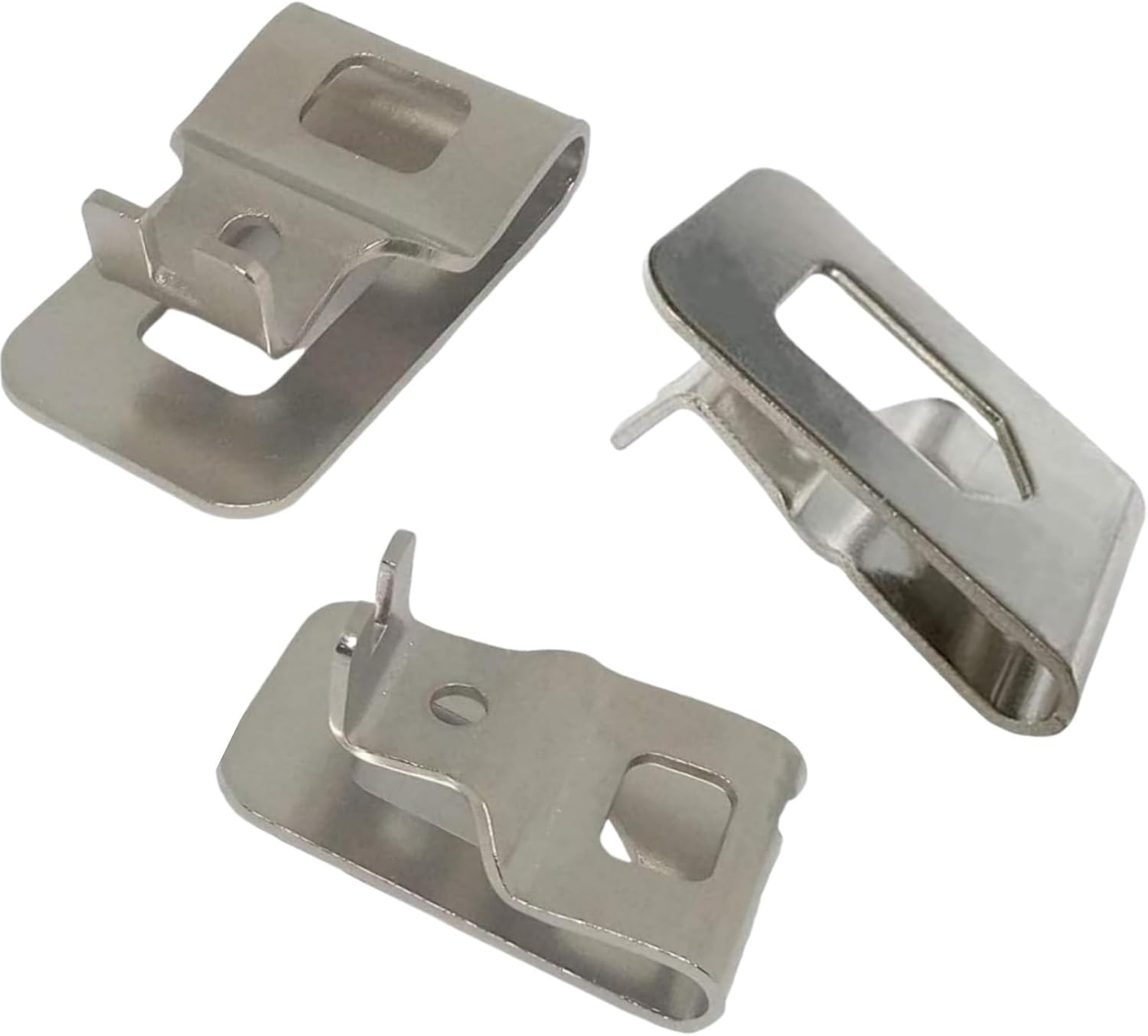 6 Pcs Belt Clips for Dawelt 304 Stainless Steel Drill Tool Clips Hook Kit with S