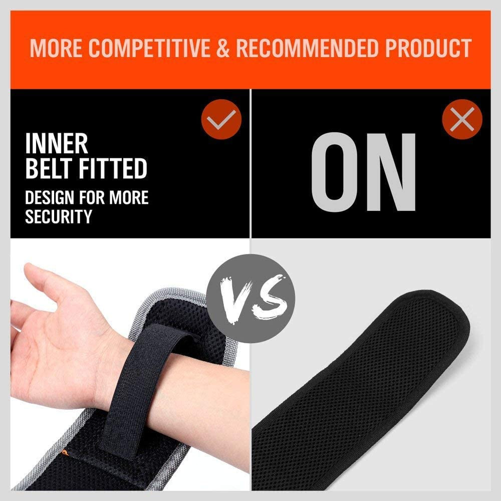 HORUSDY Magnetic Wristband, Stocking Stuffers, Gifts for Men, Premium Tool Belt