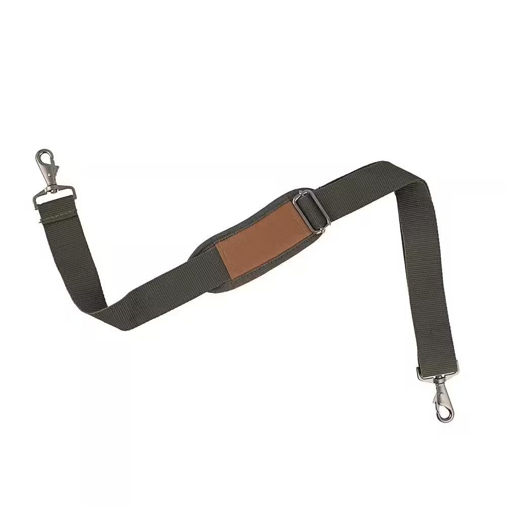 Gatemouth 16 In. Tool Bag in Brown and Green with 16 Pockets