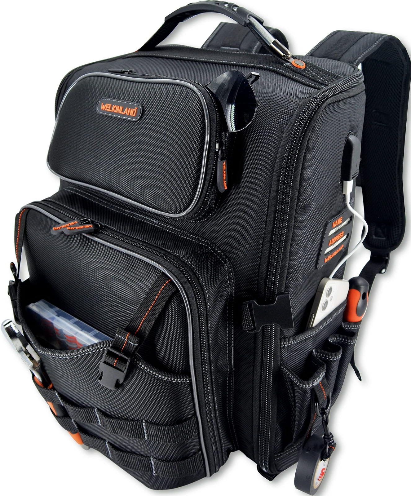 Fullopen Tool Backpack Tool Bag Backpack Tool Backpack Bag Tool Back Pack Tool B