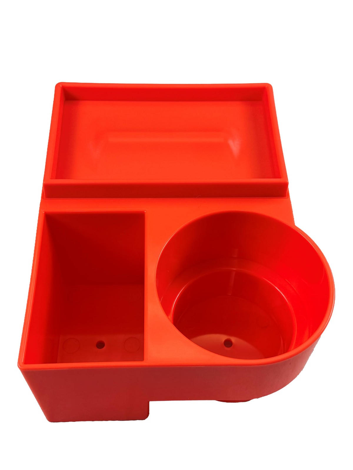 The 4N1 Bucket Truck Tool Organizer with Flat Rack Tray, Cup Holder and Storage