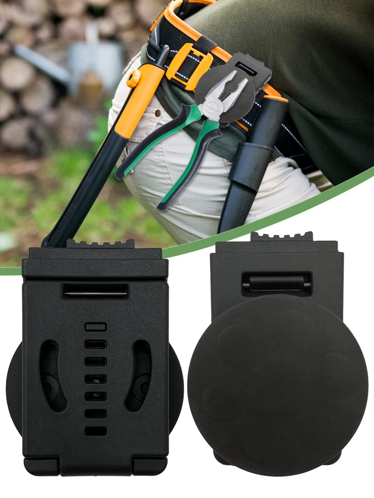 Magnetic Belt Clip – Magnetic Tool Holder for Belt Magnet Holster for Screws,…