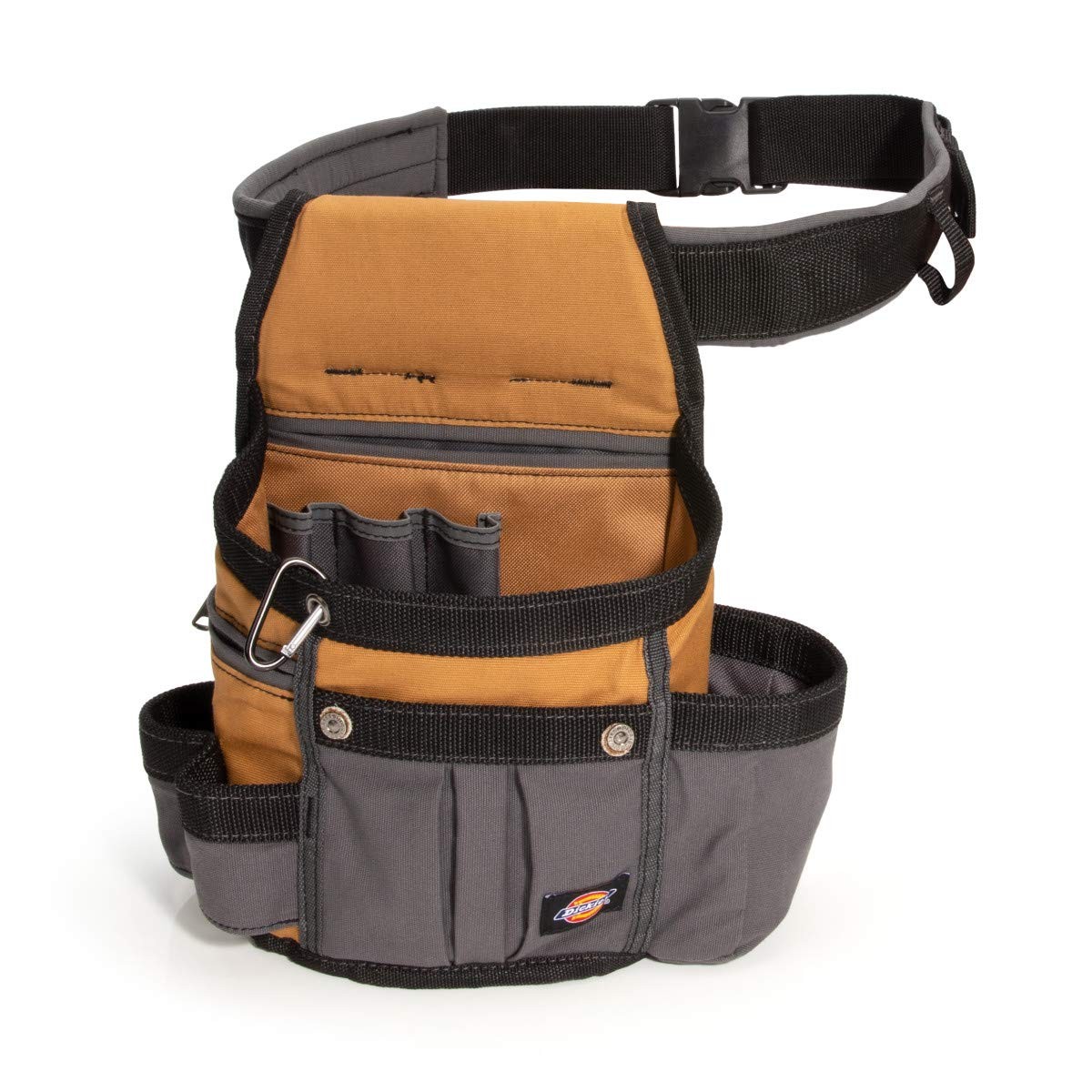 Dickies 8-Pocket Padded Tool Belt/Utility Pouch, Adjustable Adjustable, Tan