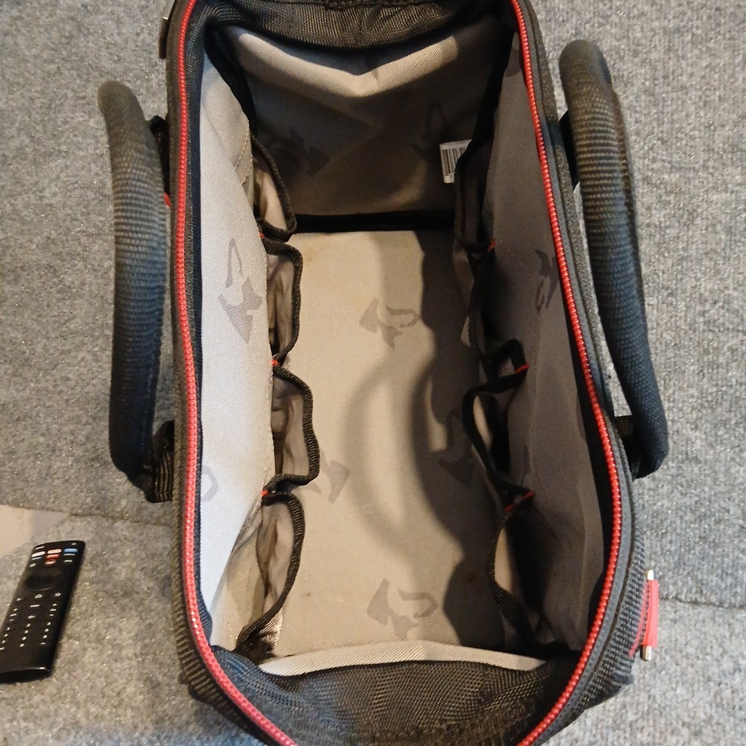 Husky Heavy-Duty 14 in. PRO Tool Bag Used For Camera Equipment Clean