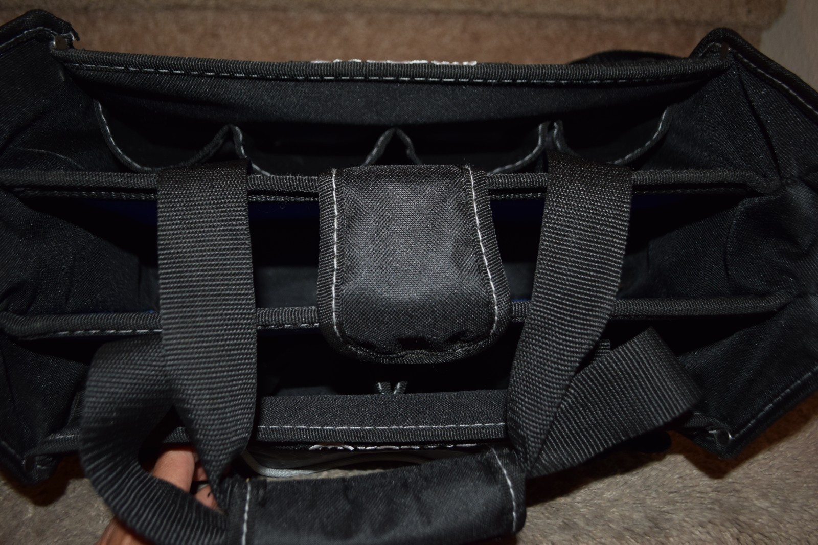 Kobalt Blue and Black Tool Bag Workhorse Carrying Storage
