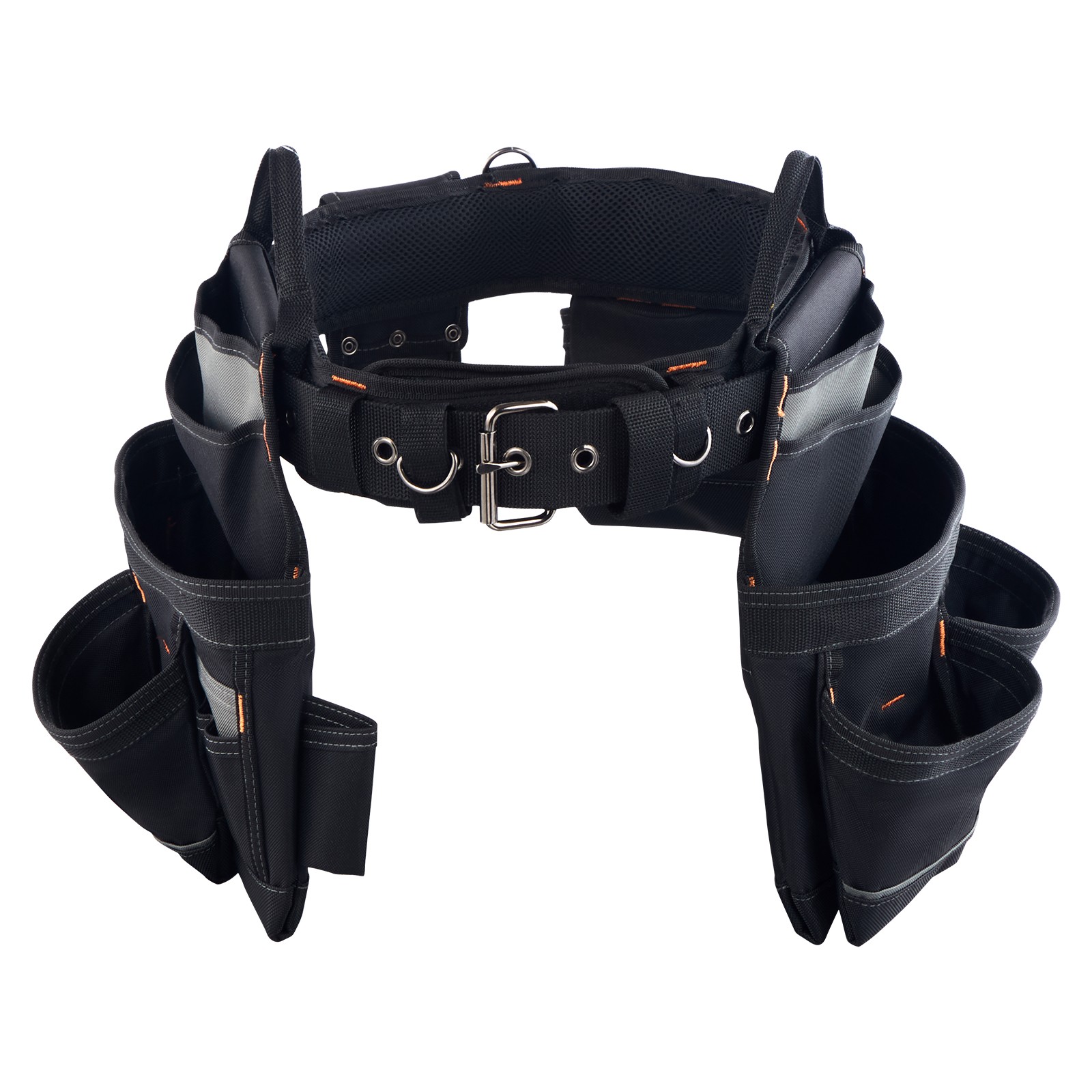 Uimoso Electricians Tool Belt with 18 Pockets for Heavy-Duty Tool Organization