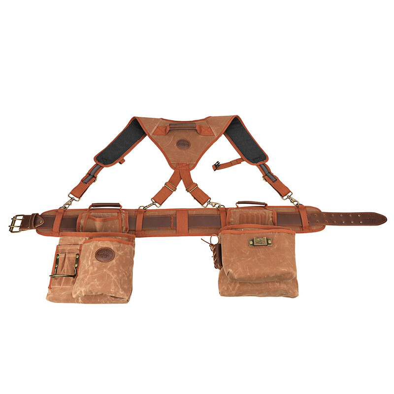 Electrician Suspenders Carpenter Framer Tool Carry Rig Belt Wasit Pack-TOURBON