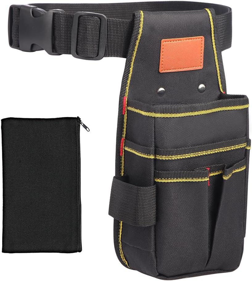 Small Tool Pouch, Small Tool Bag, Tool Pouch with Belt, Industrial Grade