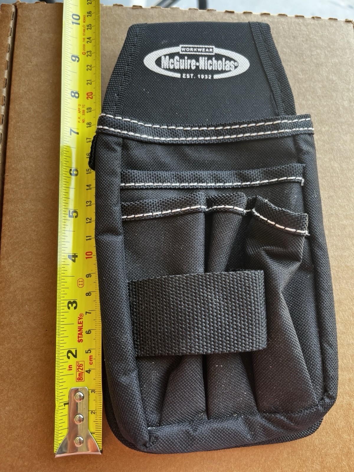 McGuire Nicholas Canvas Tool Belt Pouch Workwear Construction Carpenter