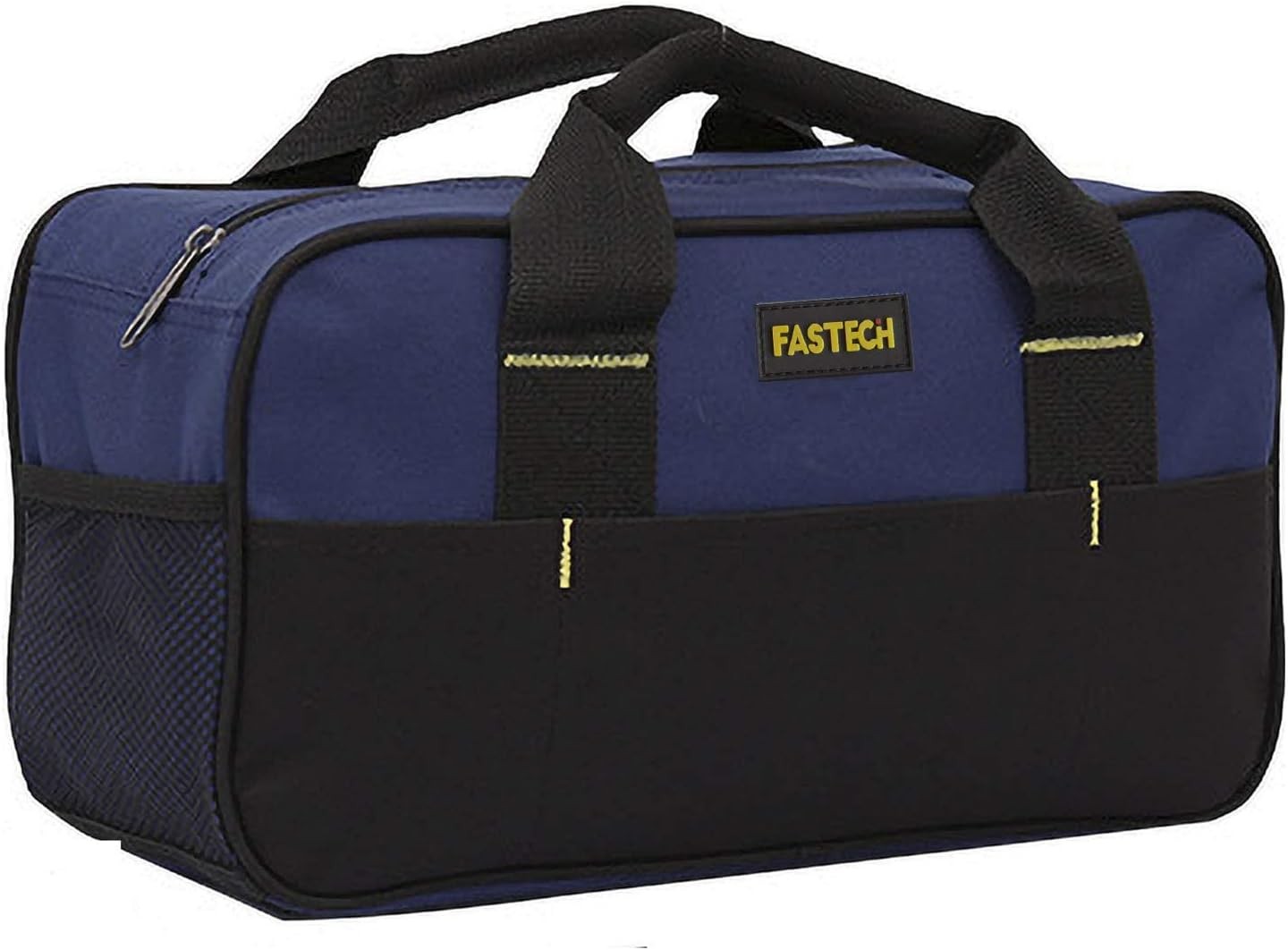 14 Inch Small Tool Tote Bag, Wide Mouth Waterproof Blue, Blue
