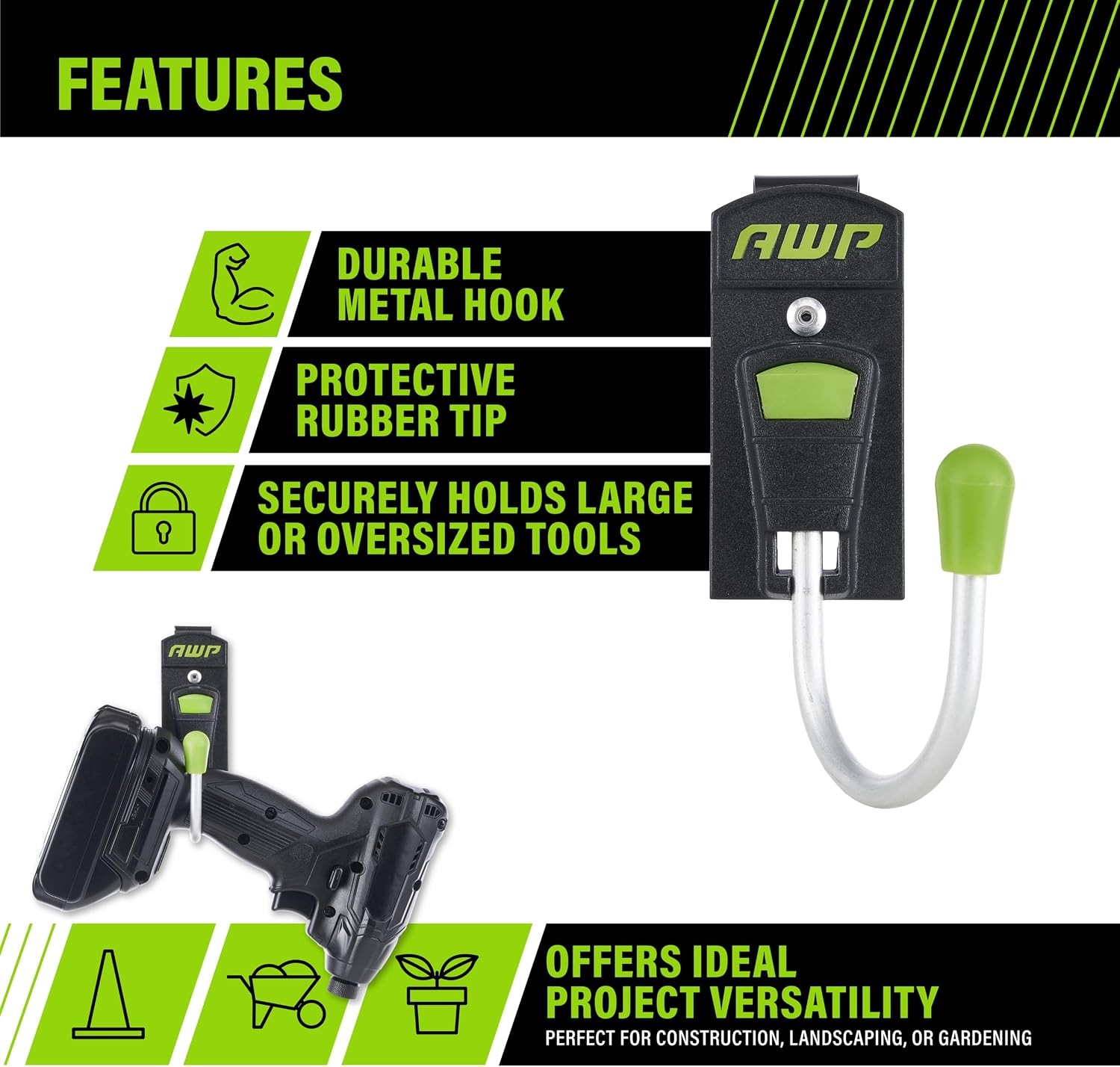 AWP Monster Heavy Duty Swiveling Hook
