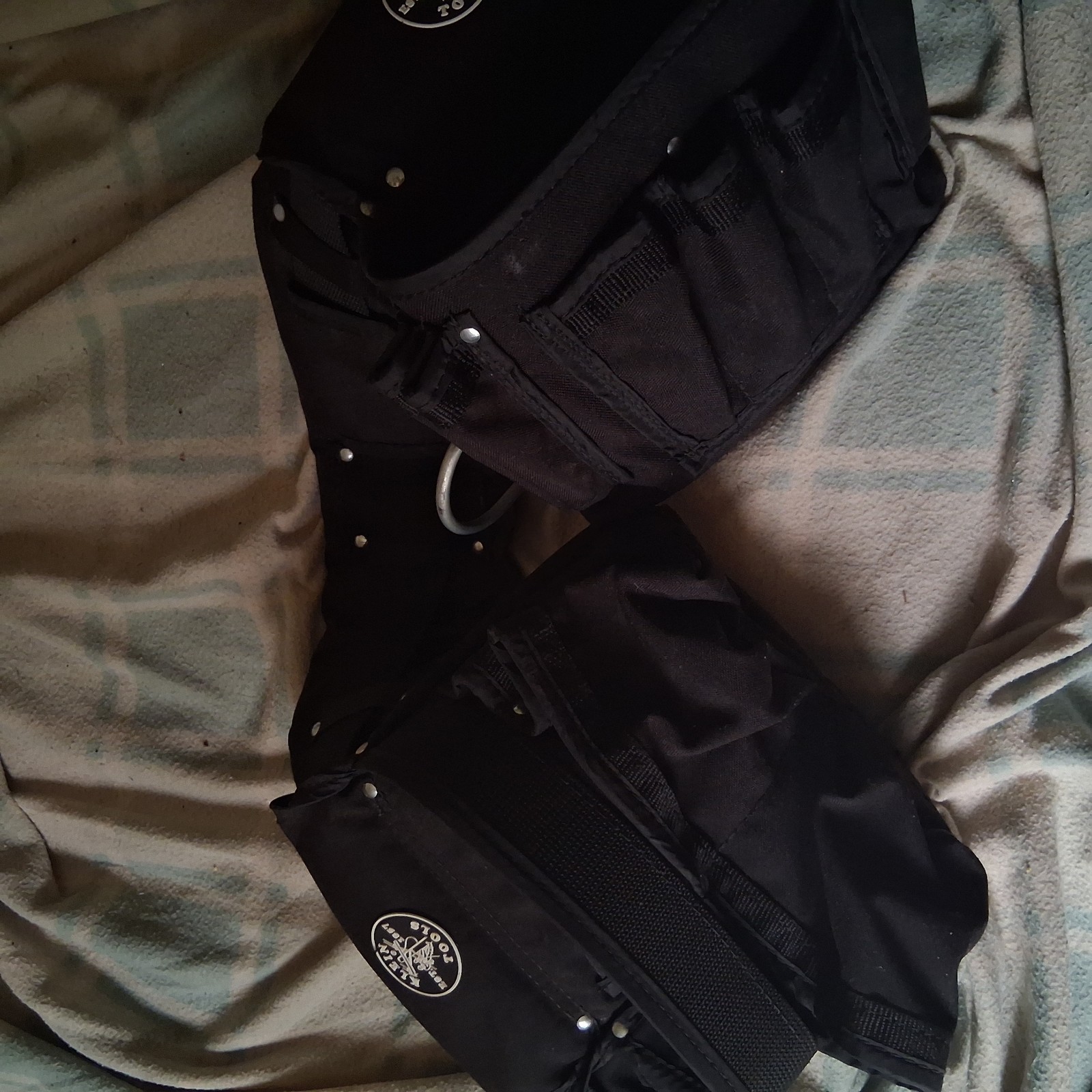 klein tool belt with 2 pouches made in usa modular desine