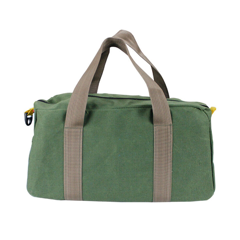 Heavy Duty Canvas Tool Bag Carry Tote Work Storage Utility Mechanics Waterproof