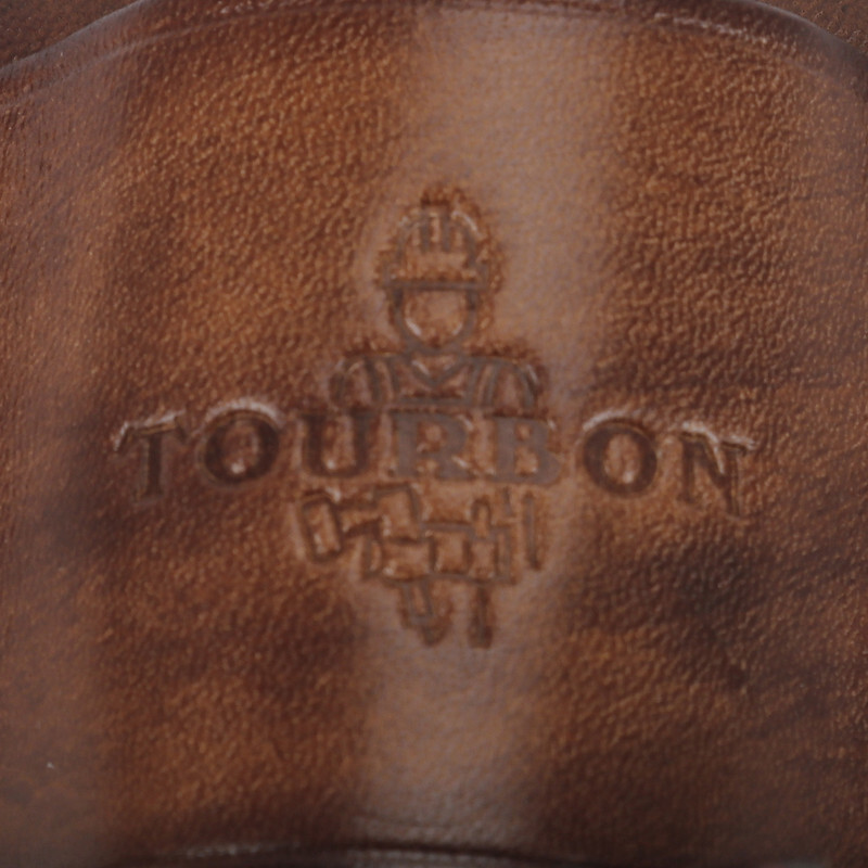 TOURBON Leather Spud Wrench Tool Iron Double Worker Bull Pin Holder Belt Pouch
