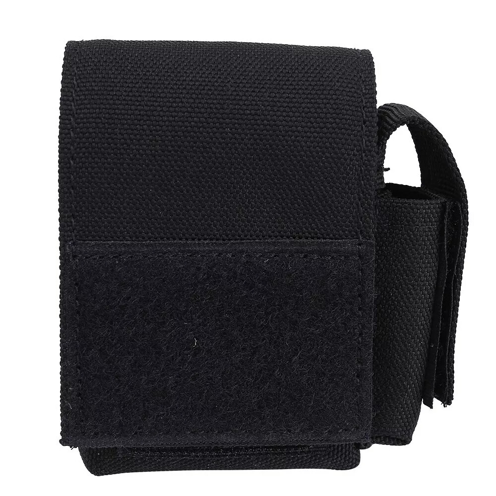Tactical Cigarette Pouch Molle Small Bag Battery Case EDC Mini Cigar Waist Pack