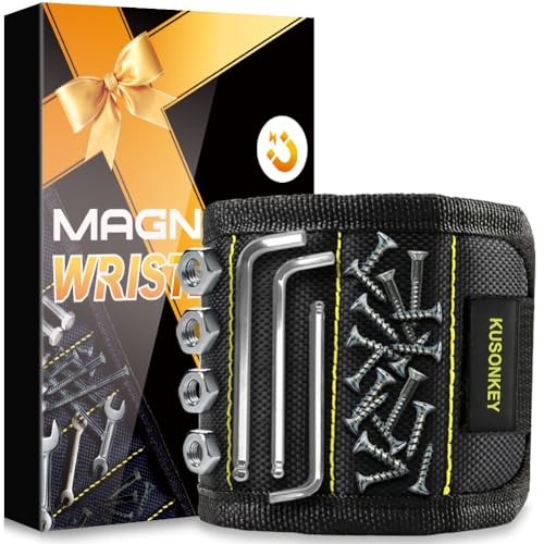 Fathers Day Dad Gifts from Daughter Son Wife, Magnetic Wristband Tool Gift for