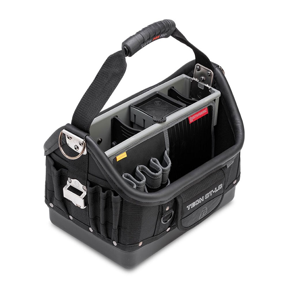 Veto Pro Pac TECH OT-LC BLACKOUT Open Top Tool Bag, VPP10790