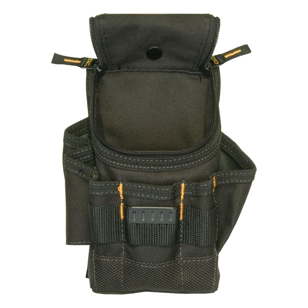Custom Leathercraft CLC 1523 Ziptop Utility Pouch, Small