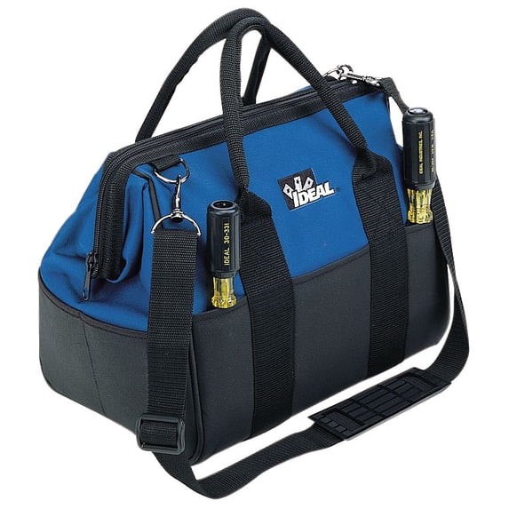 IDEAL 35-410 13″ Large-Mouth Tool Bag