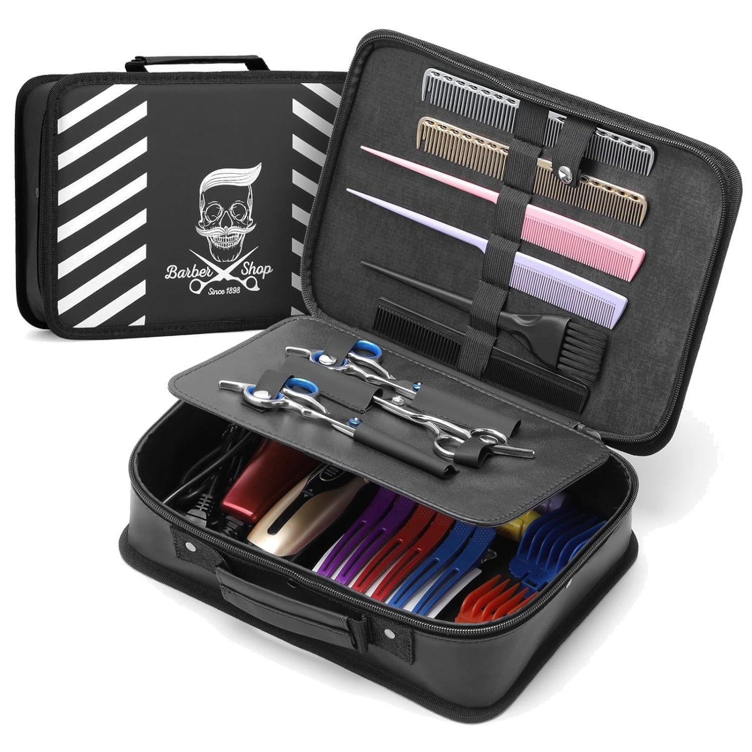 Barber Carrying Case, Hair Styling Travel Tool Bag