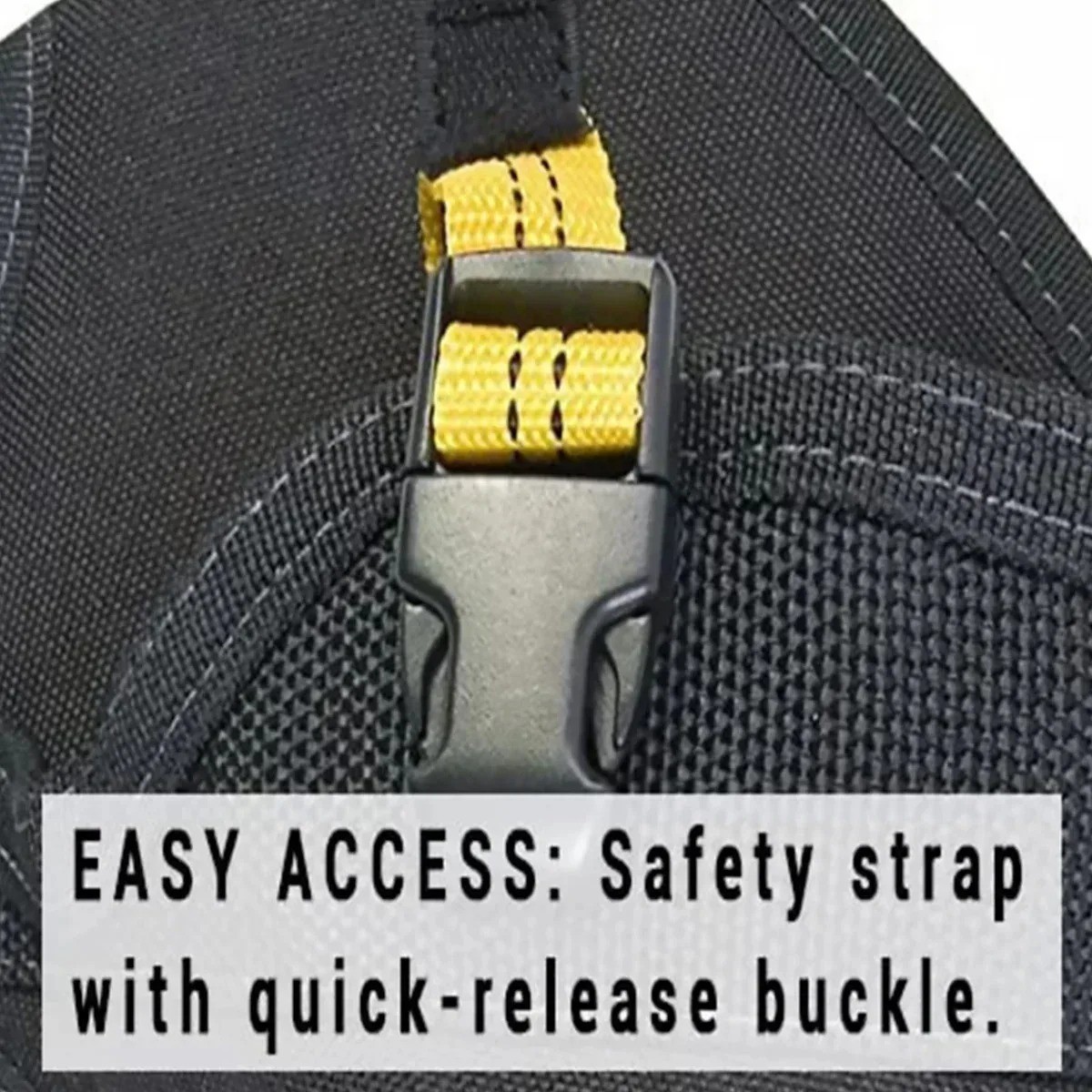 Heavy Duty Drill Holster Tool Belt Pouch Bit Holder Hanging Waist Bag Drill Tool