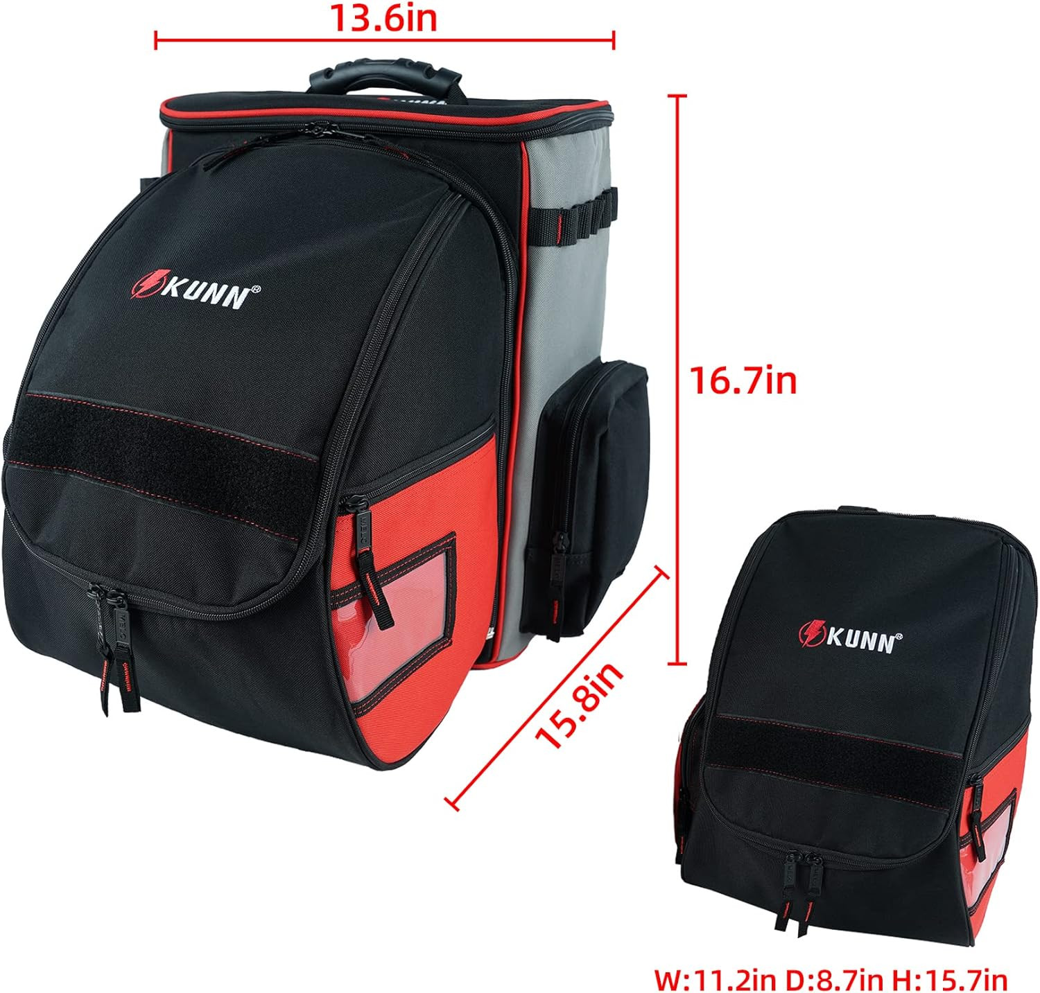 Welding-Backpack with Detachable Helmet-Bag – Durable Comfortable Tool Backpack