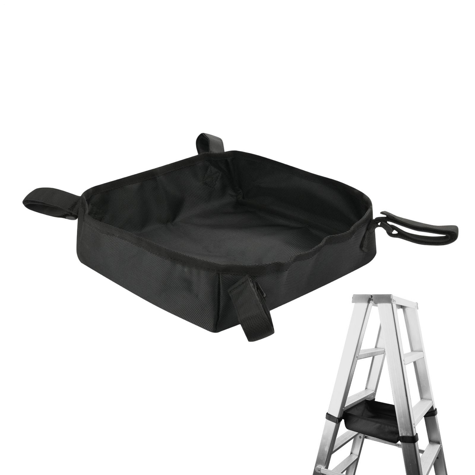 Ladder Tool Holder Giant Ladders Pouch Upgrade Cargo Storage Bag 10x10x2.7 inch