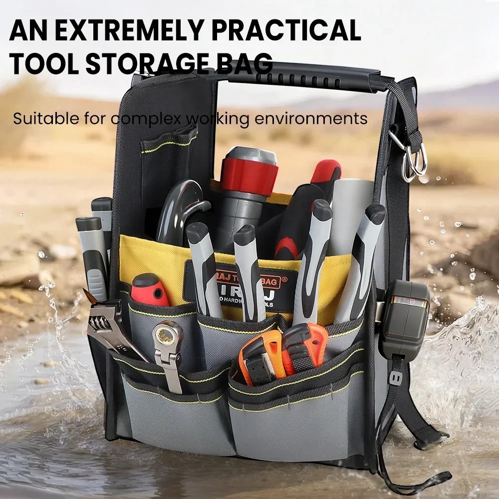 houlder carrying Open ToolBag, Multi-function Tote Large Bag, Toughbuilt