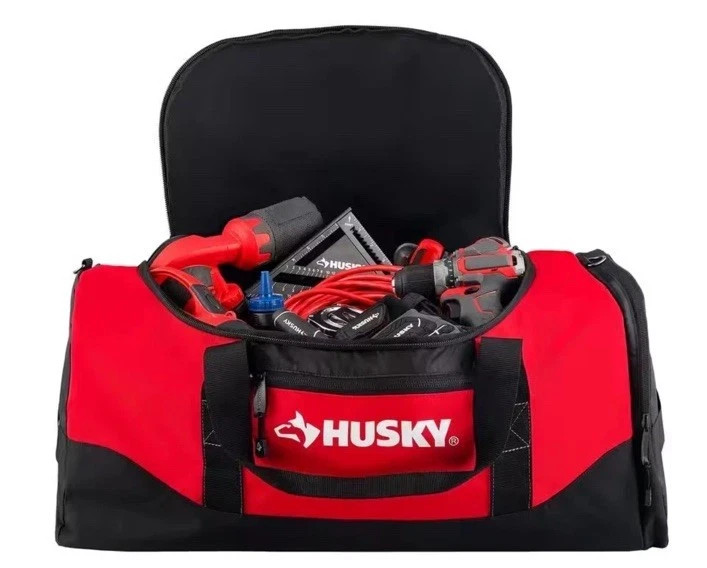 Husky 30-Inch Collapsible Duffle Bag 600D Polyester with 210D Ripstop Material