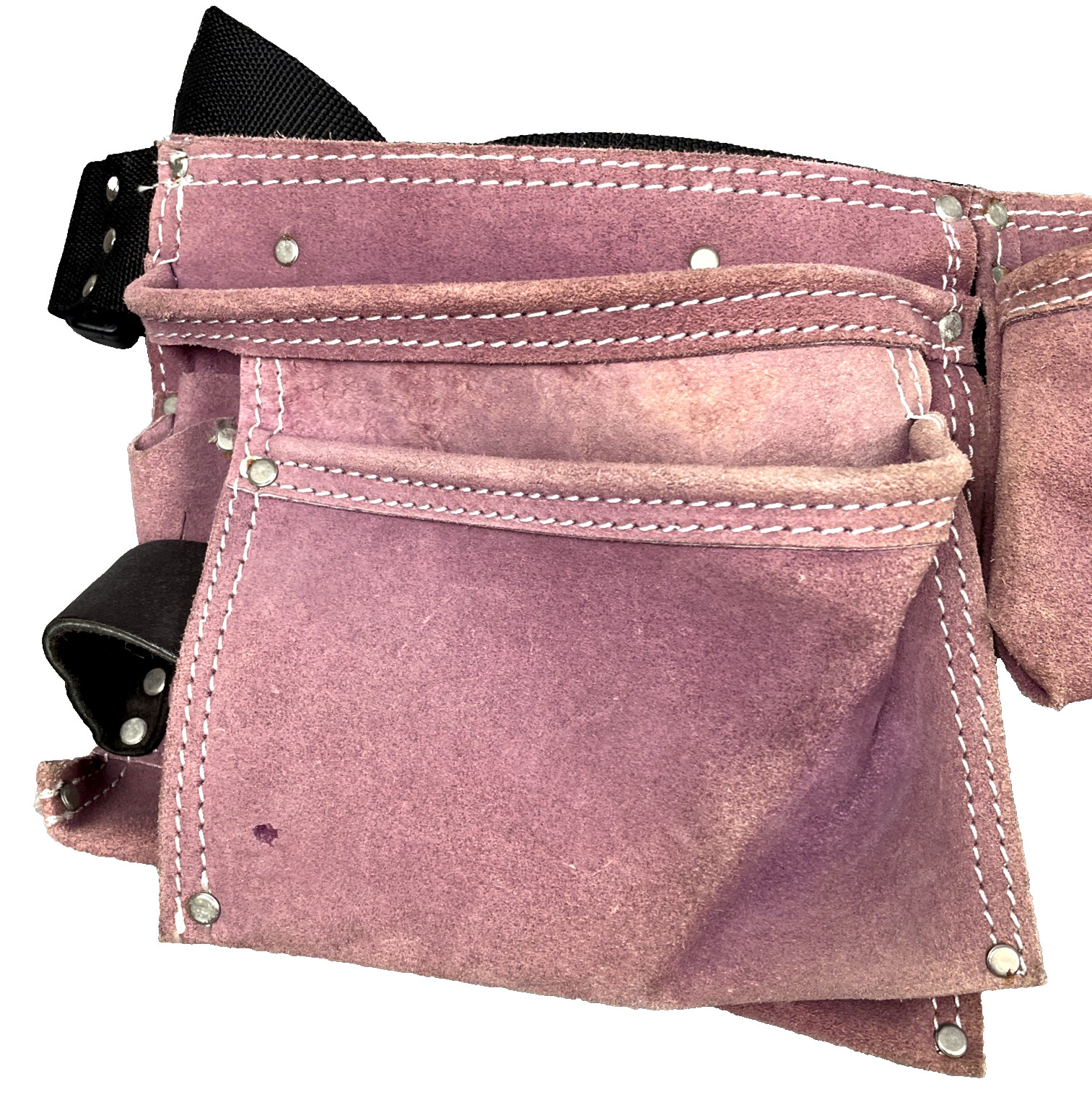 Graintex Professional Purple Suede Leather Tool Belt Work Apron