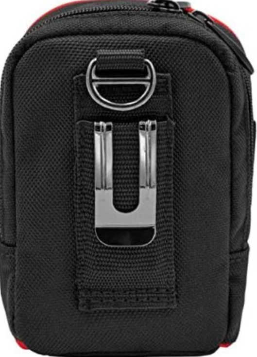Husky 4.5 in. Clip-On Tool Belt Pouch 3 Pockets Durable Heavy Duty 570 971